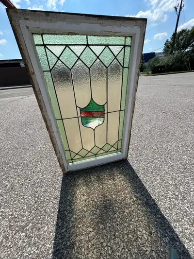 Antique Stained Glass Window (Circa 1920s), View more