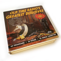 Old Time Radio’s Greatest Detectives 20-Tape Set