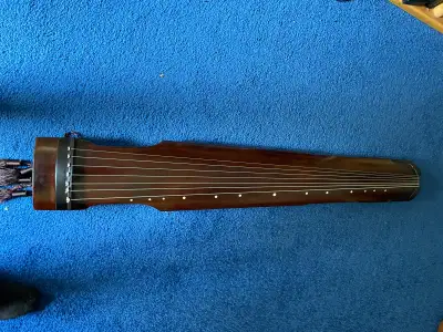 Guqin with case., View more