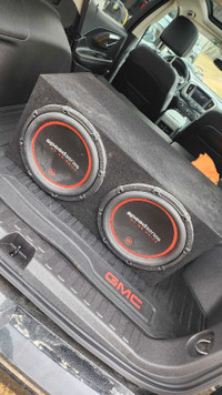 DS Drive Subwoofers & Kenwood Amp
