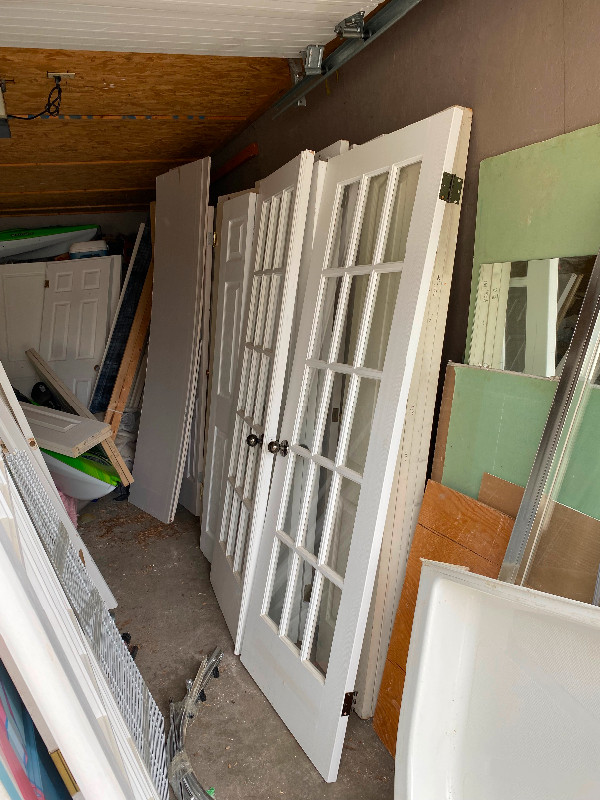About 12 French doors with hardware in excellent condition in Windows, Doors & Trim in Ottawa
