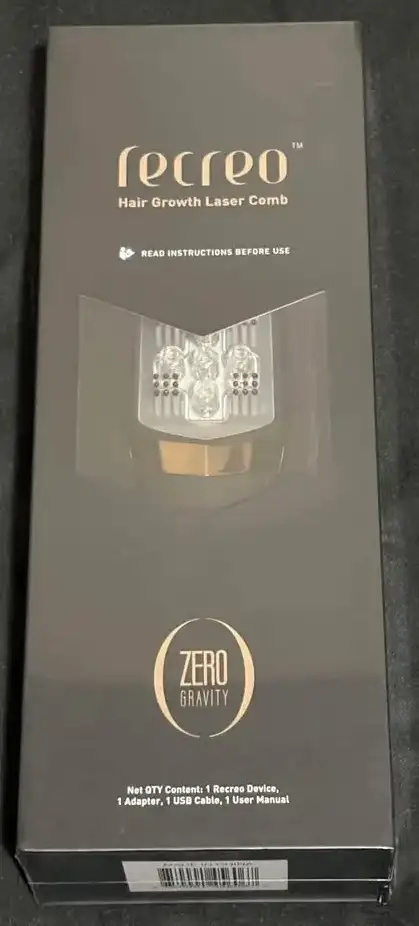 Zero Gravity Recreo Laser Comb - Premium Sealed Luxury Tech Kit