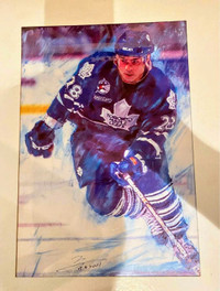 Beautiful Custom “Tie Domi” Toronto Maple Leafs Print (15”x 11”)