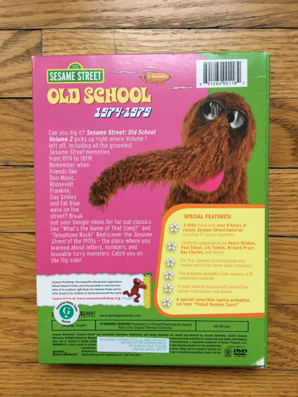 Sesame Street Old School Volume 2 (1974-1979 3 DVD Box Set) in CDs, DVDs & Blu-ray in City of Toronto - Image 4