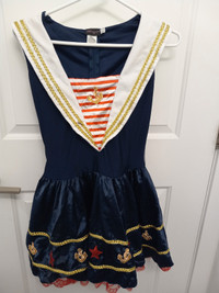 Sailor Costume Dress with Sailor Hat