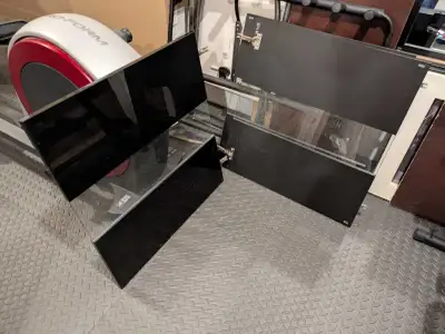 3 IKEA BESTA cabinet semi-glass doors, View more