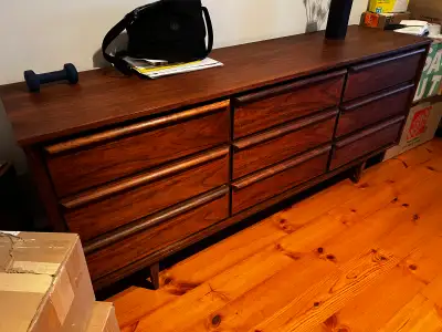 Midcentury Modern Walnut Credenza, View more