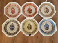 (New) Heirloom Imperial Heritage Jeweled Egg Plates for Sale