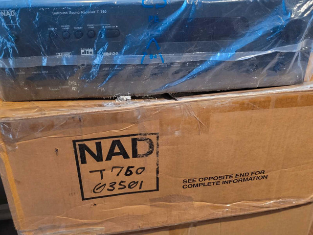 NAD T760 "brand new in box" in Stereo Systems & Home Theatre in Trenton