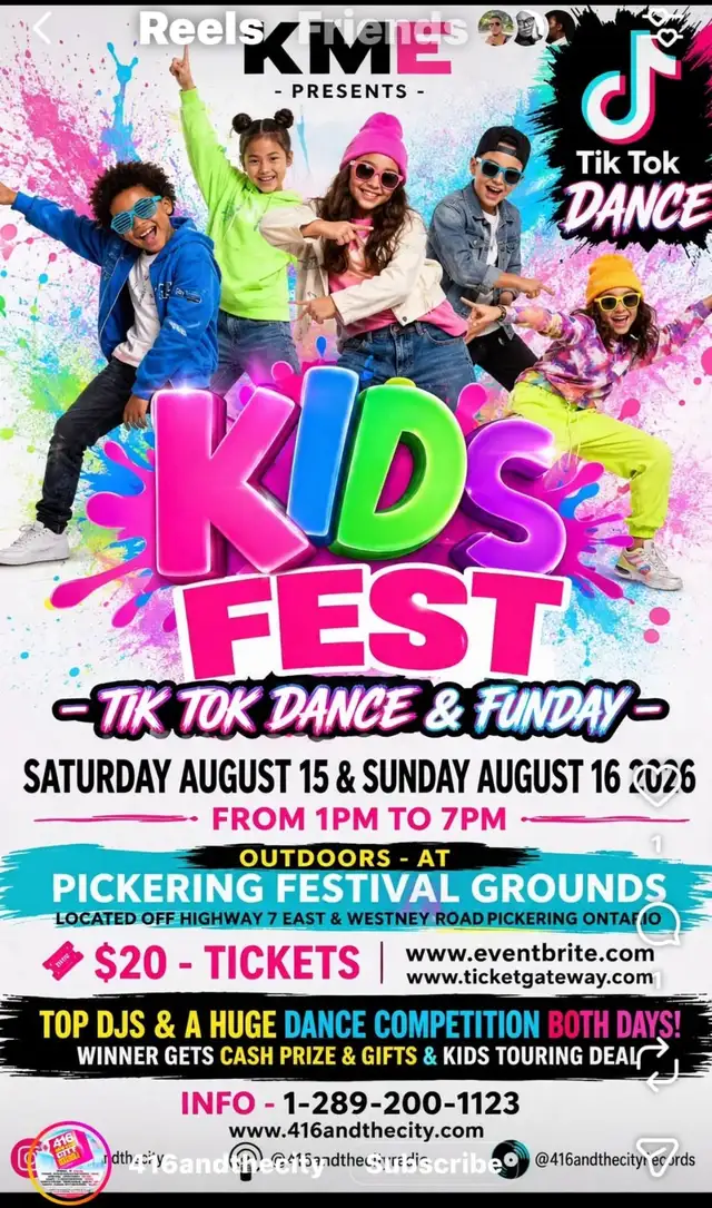 Kids Fest Tik Tok Dance & Funday