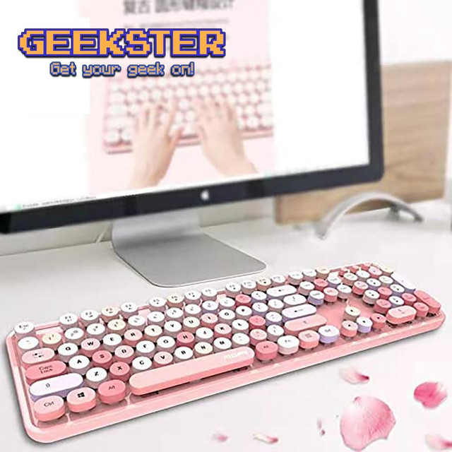Wireless Keyboard + Mouse Combo, Various Colours! FREE Shipping! in Mice, Keyboards & Webcams in City of Toronto - Image 2