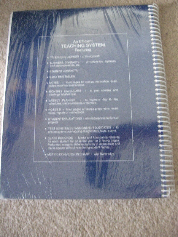 Teacher's Faculty Planner-Brand new and sealed + more-$5 lot in Other Business & Industrial in City of Halifax - Image 2