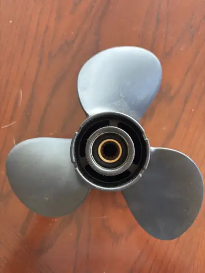 Propeller will fit 8-15hp outboard evinrude and Johnson motors.