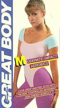 Great Body Moderate Impact Aerobics vhs tape