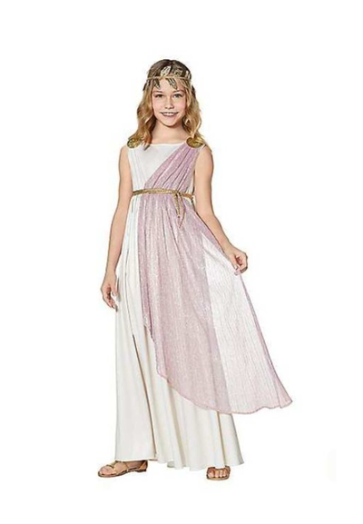 Kids Roman Goddess Halloween Costume, View more