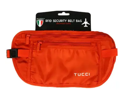 Light Weight RFID Cross Body Belt Travel Passport Pouch Bag, View more