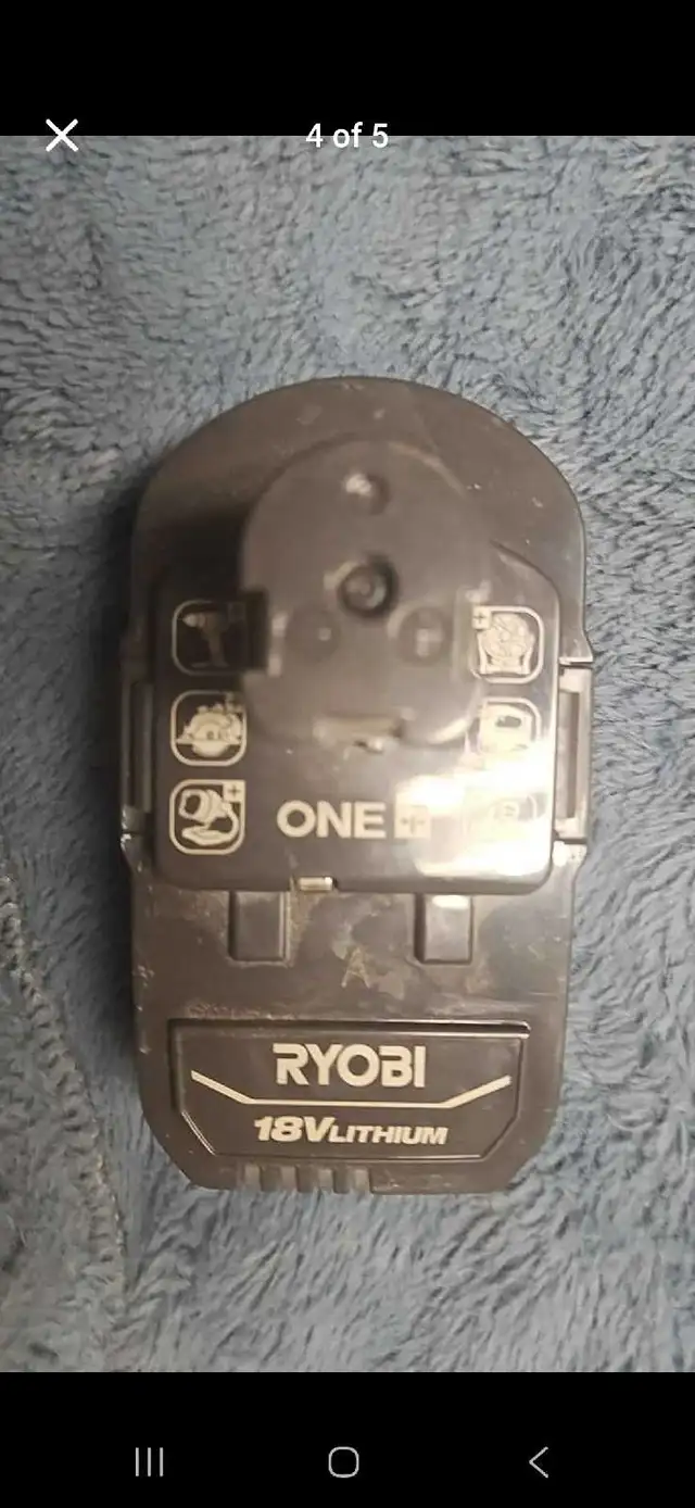 Ryobi 18V 4AH battery in Power Tools in Edmonton - Image 3