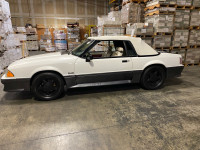 1988 Ford Mustang GT Convertible,Rebuilt Auto transmision,125400