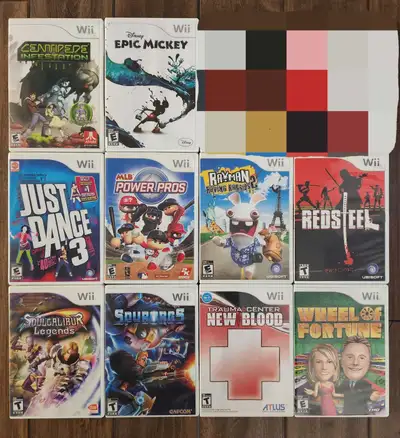 Nintendo Wii Games ($10 EACH), View more