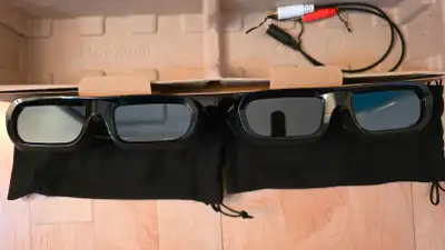 Lunettes 3D rechargeables / Lunettes Sony TDG-BR250/B, View more