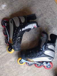 Mission helium 500 sr sz 8E roller hockey skates