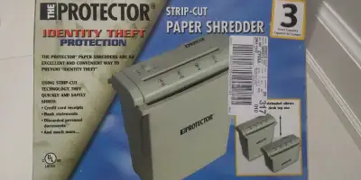 New Paper Shredder Asking $40