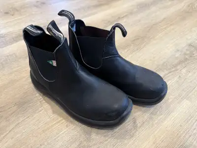 Men’s Work Boot 163 Blundstone Black Size 8 AUS (9 US) Steel Toe Compsoite Plate Excellent condition...