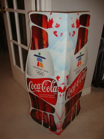Coca-Cola Vancouver Olympic sign, View more