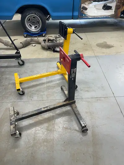 Two engine stands. $75 each. Or take bothe for $125
