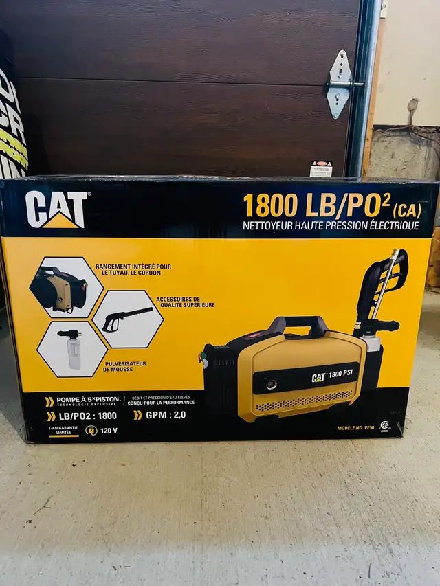 CAT 1800 PSI Electric Pressure Washer