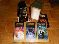 STAR WARS - (2) Coffrets VHS Trilogie 4-5-6 + Collectors Phantom