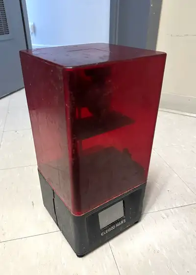 Elegoo Mars resin 3D printer, View more