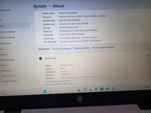 ***LAPTOP ***HP ELITEBOOK  840 G3 ***INTEL i5, 6th GEN **256 SSD in Laptops in Markham / York Region - Image 8