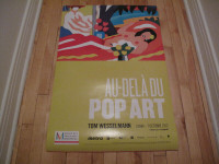Affiche d'art : Tom Wesselmann : Au-delà du Pop Art.