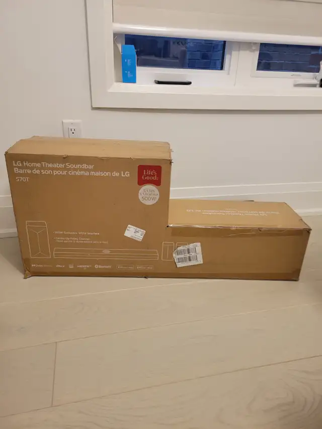  Brand NEW LG S70T 5.1.1 Dolby Atmos Soundbar System (500W)  in General Electronics in Markham / York Region - Image 3