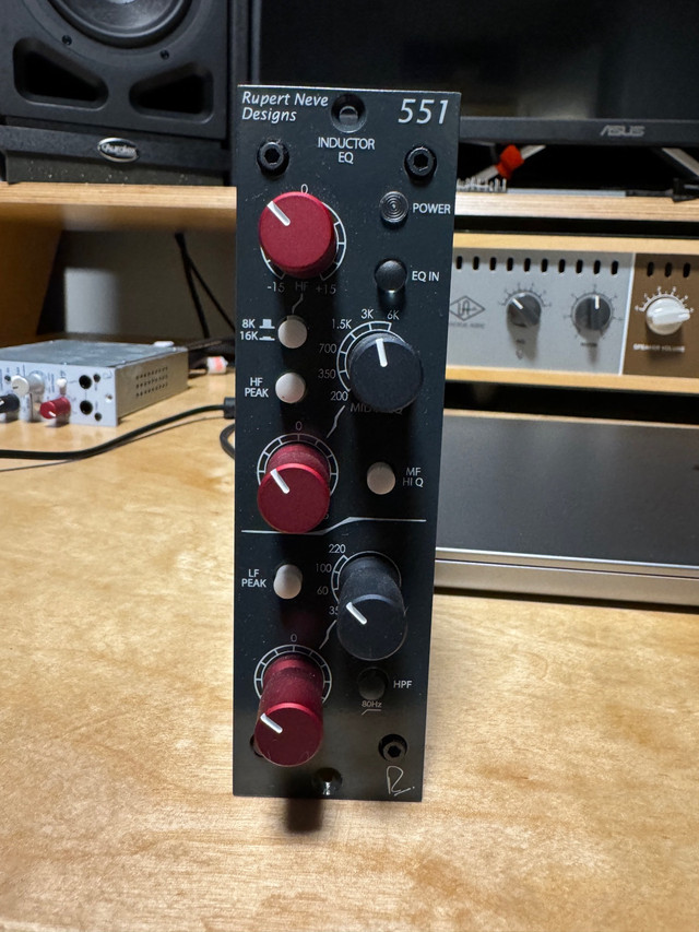 Rupert Neve 551 Inductor EQ - 500 series in Pro Audio & Recording Equipment in Edmonton