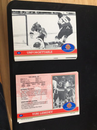 Cartes hockey Canada Russie 19776