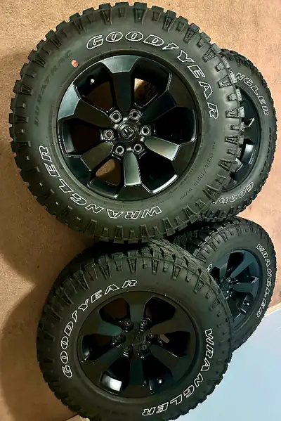 275/70R18 Ram 1500 wheels and Tires set of 4