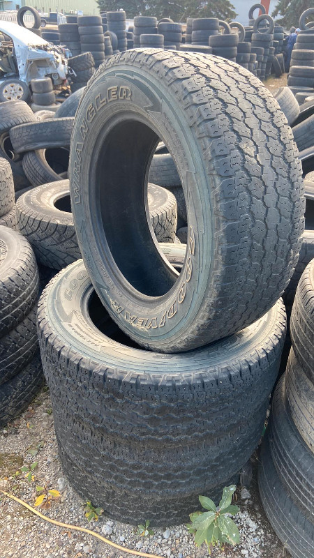 Goodyear Wrangler Kevlar 265/60 R18 (Set of 4) | Tires & Rims | Edmonton |  Kijiji