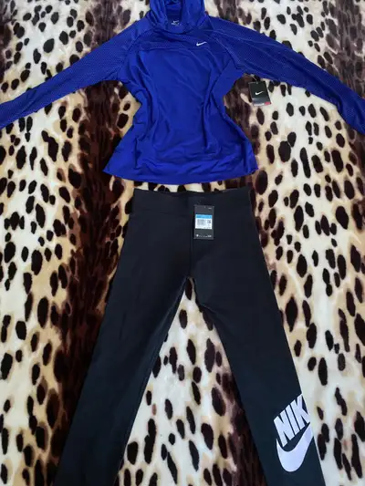 woman brand new nike thin sweater/legging, View more