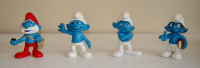 Collection of Character Smurfs - Made in West Germany