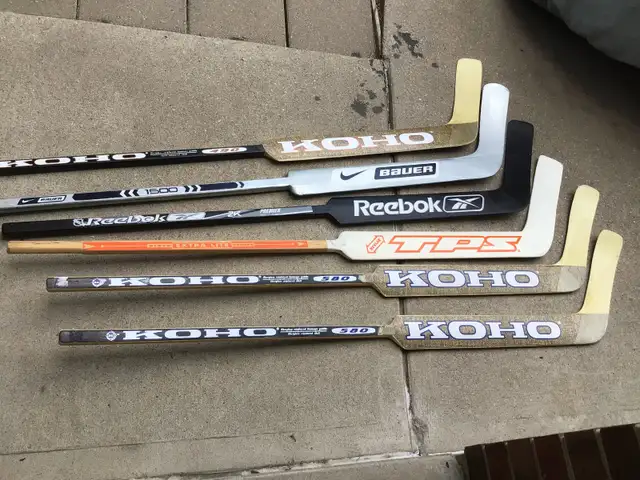 Brand New Old Stock Wood Goalie Sticks in Hockey in Windsor Region - Image 3