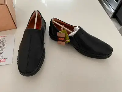 Pikolonos Mens San Telmo Slip On Shoe Loafer, Black Leather, Eu 40 Brand New Smoke-free home **Will...