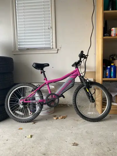 Vélo 6 vitesses. Utilisé 2 étés en très bon état.