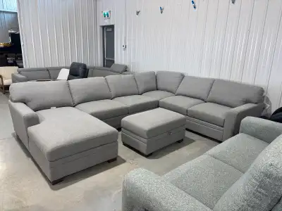 Huge Secrional with chaise , View more