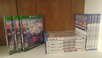 JUST DANCE Games - for PS4-5, XBox One, 360, etc. - NEW