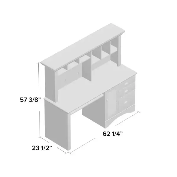 Desk with hutch in Desks in Cape Breton - Image 7