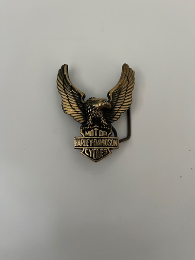 Officially Licensed Vintage 1983 Harley-Davidson Belt Buckle, View more