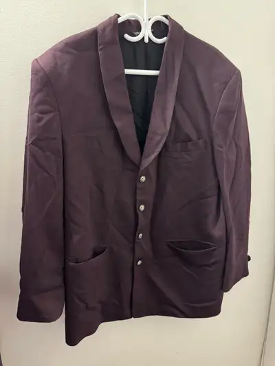 Men’s Purple Blazer (Size 42 Men’s, Made in USA), View more