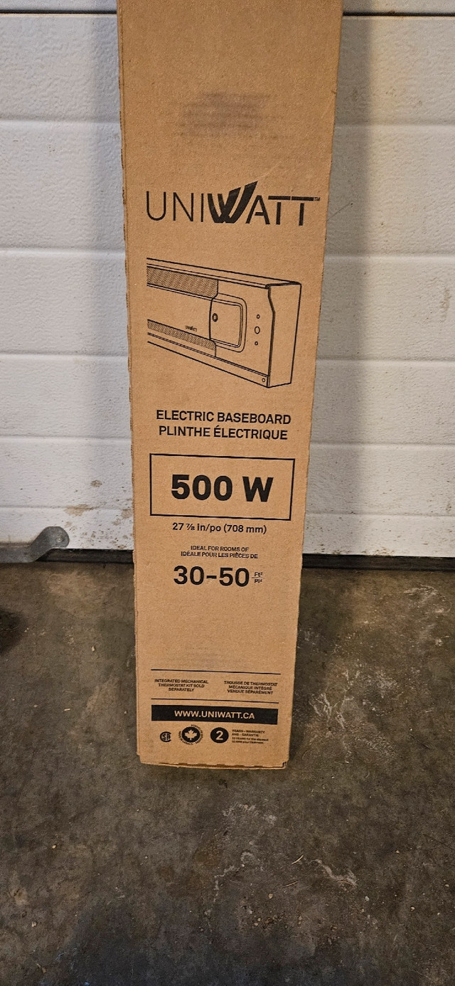 500w Electric Baseboard Heater in Heaters, Humidifiers & Dehumidifiers in Edmonton